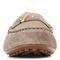 Vionic Hilo Women's Supportive Moccasin - Greige - 6 front view