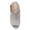 Vionic Kaia Women's Stacked Heel Sandal - Light Grey - 3 top view