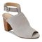 Vionic Kaia Women's Stacked Heel Sandal - Light Grey - 1 main view