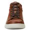 Vionic Malcom High Top Women's Supportive Sneaker - Dark Brown - 6 front view
