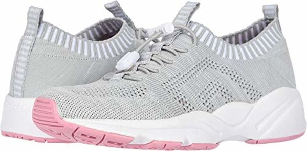 Propet Stability ST Women's Active Comfort Shoe - Grey/Pink
