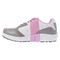 Propet Matilda Women's Lace Up Athletic Shoes - White/Pink - Instep Side