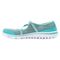 Propet TravelActiv Mary Jo Womens Active Travel - Turquoise Mesh - instep view