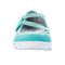 Propet TravelActiv Mary Jo Womens Active Travel - Turquoise Mesh - front view