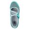 Propet TravelActiv Mary Jo Womens Active Travel - Turquoise Mesh - top view