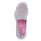 Propet Women's TravelFit Slip-On Casual Shoes - Grey/Pink - Top