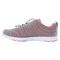 Propet TravelWalker Evo Womens Active Travel - Coral/Grey - instep view