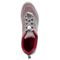 Propet TravelWalker EVO Women's Toggle Clasp Athletic Shoes - Grey/Crimson - Top