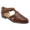 Trotters Leatha Open Weave - Brown - main