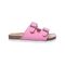 Bearpaw Brooklyn - Kid's Slide Sandal Bearpaw- 639 - Candy Pink - Side View