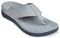 Spenco Hampton Suede Women's Comfort Sandal - Grey - Profile