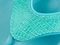 Spenco Yumi 2 Croco Women's Orthotic Sandal - Turquoise - Detail