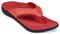 Spenco Yumi 2 Croco Women's Orthotic Sandal - Red - Profile main