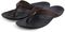 SOLE Men's Balboa Supportive Flip Flop Sandal - Dark Brown - Alt-front