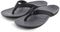 SOLE Women's Balboa Arch Support Sandal - Black/Dark Grey - Alt-front
