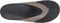 SOLE Men's Baja Orthotic Flip Sandal - Cedar - Top