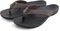 SOLE Men's Baja Orthotic Flip Sandal - Dark Brown - Alt-front