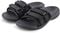 SOLE Women's Mendocino Sport Adjustable Slide - Black - Alt-front