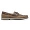 Rockport Perth - Men's Casual Boat Shoe - Taupe Nubuck/be - Side