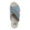 Earth Marigold - Women's Slide Sandal - Blue - Top