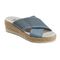 Earth Marigold - Women's Slide Sandal - Blue - Profile