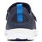 Vionic Aimmy Adjustable Strap Slip-on Sneaker - Navy - 5 back view