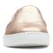 Vionic Avery Pro Orthotic Support Women's Shoe For Nurses - Slip Resistant - Rose Gold 6 front view