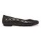 Vionic Desiree Women's Quilted Flat Supportive Dress Shoe - Black - 4 right view