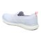 Vionic Julianna Pro Slip Resistant Slip-on Sneaker - Arctic Ice TEXTILE Back angle