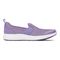 Vionic Julianna Pro Slip Resistant Slip-on Sneaker - Dusty Purple - 4 right view