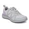Vionic Kiara Pro Lightweight Slip-resistant Sneaker - Grey - 1 profile view