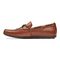Vionic Luca Men's Slip-on Loafer With Arch Support - Tobacco - 2 left view