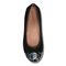Vionic Minnie Women's Kitten Heel - Black Croc - 3 top view