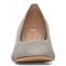 Vionic Natalie Women's Block Heel Casual Shoe - Slate Grey - 6 front view