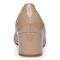 Vionc Ruby Women's Block Heel Dress Shoe - Nude - 5 back view