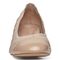 Vionc Ruby Women's Block Heel Dress Shoe - Nude - 6 front view