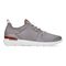 Vionic Caleb Men's Supportive Sneaker - Grey - 4 right view