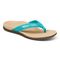 Vionic Casandra Women's Orthotic Sandal - Tide - Teal Leather PRI med