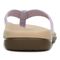 Vionic Casandra Women's Orthotic Sandal - Tide - Pastel Lilac Leather - 5 back view