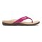 Vionic Casandra Women's Orthotic Sandal - Tide - Magenta Leather SDR med