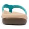 Vionic Casandra Women's Orthotic Sandal - Tide - Teal Leather VIK med