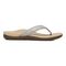 Vionic Casandra Women's Orthotic Sandal - Tide - Light Grey Leather - 4 right view