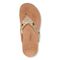 Vionic Lucia Women's Toe-post Orthotic Sandal - Wheat - Top