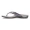 Vionic Lucia Women's Toe-post Orthotic Sandal - Slate Grey