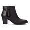 Vionic Madeline Women's Ankle Boot - Black Leather - 4 right view