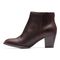Vionic Madeline Women's Ankle Boot - Chocolate Leather - 2 left view