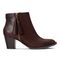 Vionic Madeline Women's Ankle Boot - Chocolate Leather - 4 right view