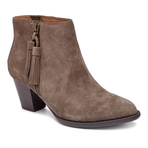 Vionic Madeline Women's Ankle Boot - Greige - 1 profile view