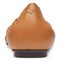 Vionic Robyn Women's Comfort Flat - Toffee Leather - 5 back view