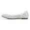 Vionic Robyn Women's Comfort Flat - White Leather - 2 left view